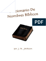 Original - Diccionario de Nombres Biblicos - J B Jackson