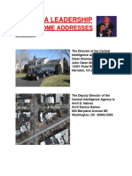 CIA Leadership Home Addresses PDF