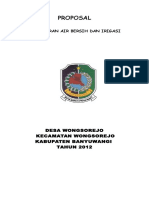 Proposal Sumur Air Irigasi Gabungan 3