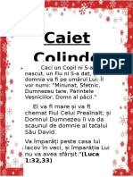 Caiet Colinde 2016