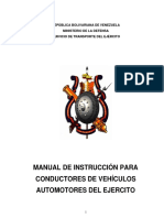 Manual de Instruccion para Conductores