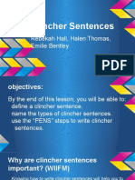 Clincher Sentences