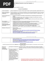 Lesson Foundations: Middle Childhood Education Lesson Plan Template v. 2