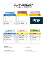 Daftar Piket Dokter Kecil