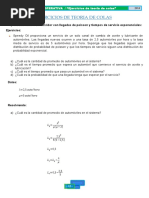 Ejercicios de Teoria Colas