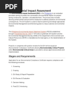 Environmental Impact Assesment: Stages and Requirements