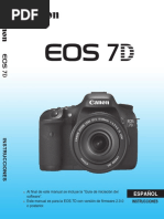 EOS 7D Instruction Manual ES PDF