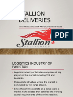 Stallion Deliveries