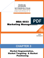 Mba 6033 Marketing Management Chapter 3