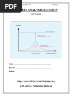 Circuit Analysis and Design Manual Final