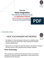 Heat Integration: Pinch Method and Network Design