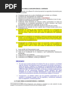 Requisitos para La Suscripción Del Contrato