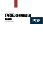 Special Commercial Laws Cases