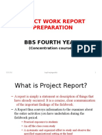 Guideline For Field Work Presentation