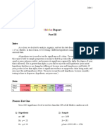 Math 1040 Skittles Report Part 3