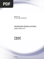 IBM DB2 10.5 For Linux, UNIX, and Windows - Administrative Routines and Views