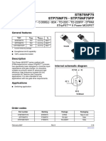 STP75NF75 ST Microelectronics