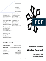 Norwin Middle School Band Concert December 12, 2016