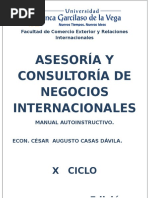 Asesoria y Consultoria de Negocios Internacionales