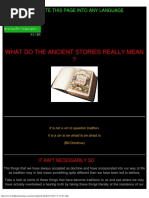 What Do The Ancient Bible Stories Really Mean