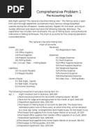 Accounting I Final Packet Template