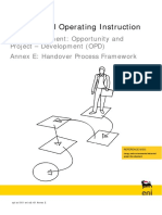 Opi Svi 001 Annex E Handover Process Framework PDF