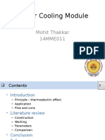 Peltier Cooling Module