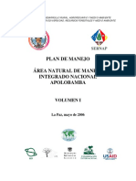 Plan de Manejo Apolobamba