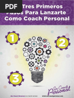 Reporte Los 3 Primeros Pasos para Lanzarte Como Coach Personal - Compressed