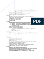 Neurological Physical Exam