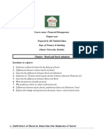 Chapter - Bond and Stock Valuation