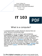 Information Technology Education Department: College of Arts and Sciences