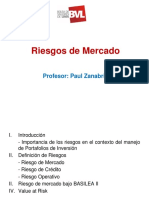 Riesgo de Mercado