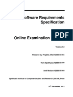 Software Requirements Specification For