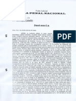 Sentencia Constantino Saavedra - Desaparicion Forzada (Sala Penal Nacional)