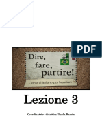 1.dire Fare Partire Lezione 3 PDF