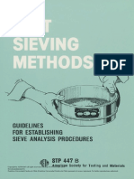 ASTM - Manual On Test Sieving Methods