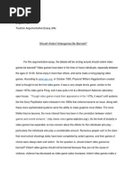 Toulmin Argumentaive Essay 2