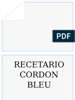 Recetario CB