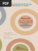 Manual para La Creacion y Desarrollo de Museos Comunitarios PDF