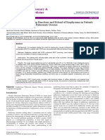 Relationship Between Lung Functions and Extend of Emphysema in Patients With Chronic Obstructive Pulmonary Disease 2161 105X.1000191