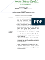 Surat Keputusan Pemberlakuan Pedoman Etik Rumah Sakit