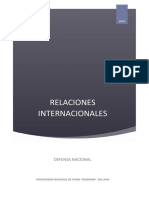 Relaciones Internacionales