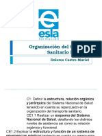 Organización Del Sistema Sanitario Español