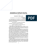 Senate Hearing, 109TH Congress - Department of Homeland Security Appropriations For Fiscal Year 2006