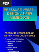 Pressure Vessel Design As Per Asme Code