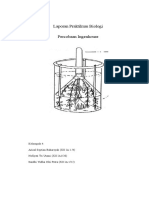 Laporan Praktikum Biologi