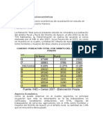 Caracteristicas Socioeconomicas