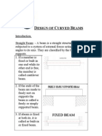 Design of Curved Beams