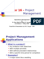 Chapter 16 - : Project Management